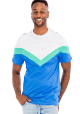 CHEVRON COLOR BLOCK  TSHIRT